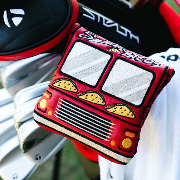 TaylorMade El Taco Truck Mallet Headcover *NEW* - Picture 1 of 3